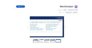 آشنایی با افزونه Web Developer