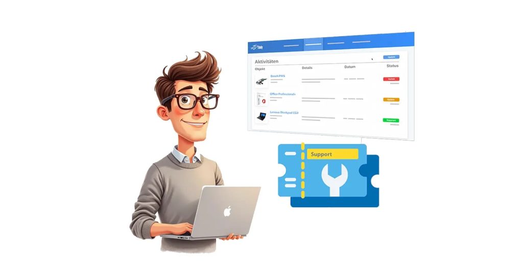بررسی امکانات سایت خدماتی