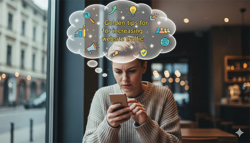نکات طلایی برای افزایش ترافیک وب سایت