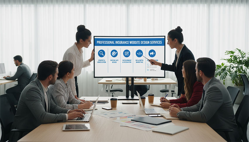 خدمات طراحی سایت بیمه