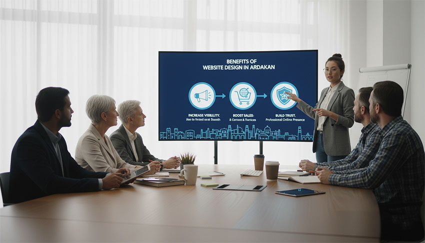 مزایای طراحی وب سایت 