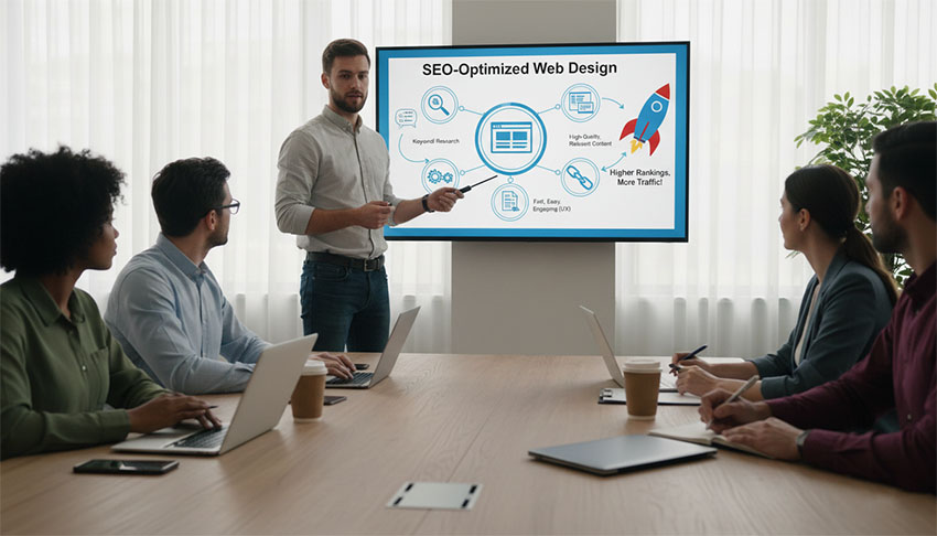 طراحی سایت با اصول سئو