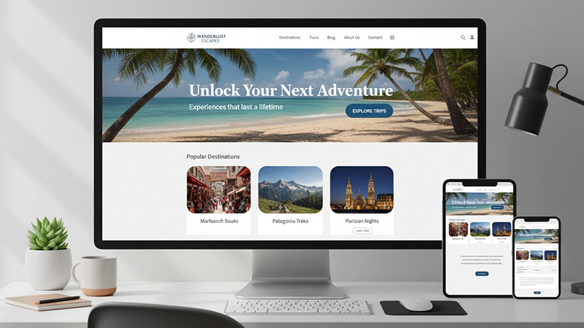 طراحی سایت گردشگری چیست