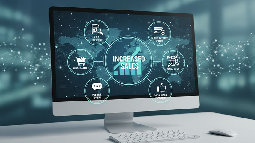 روش های افزایش فروش فایل 