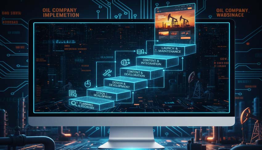 مراحل اجرای  طراحی سایت 