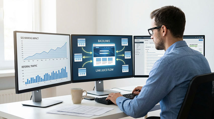 اهمیت بک لینک