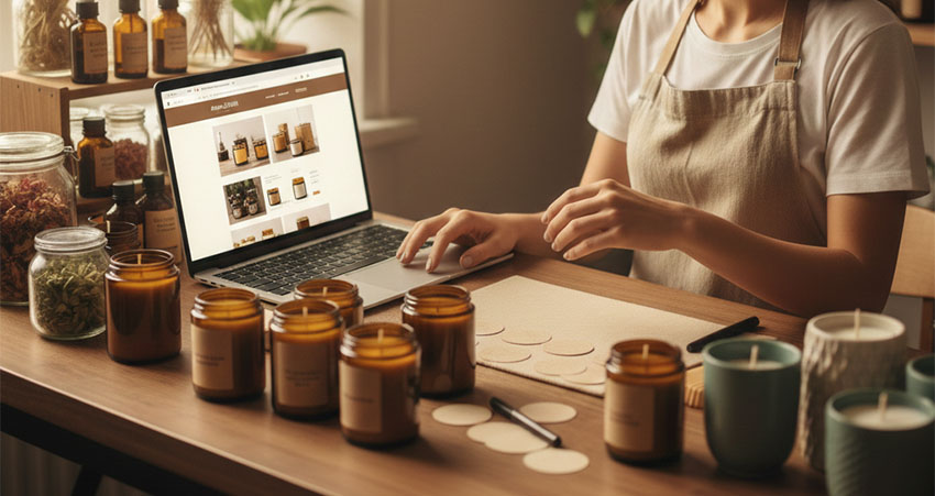 تولید شمع و محصولات عطری