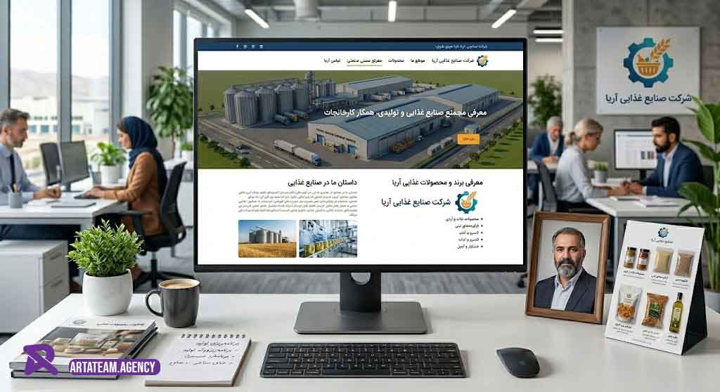 امکانات سایت صنایع غذایی