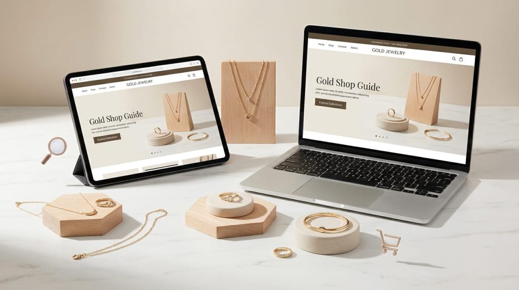 راهنمای راه اندازی آنلاین شاپ طلا