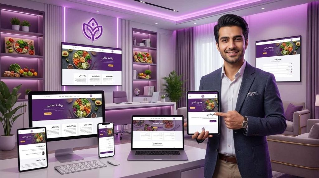 وب سایت تغذیه و رژیم