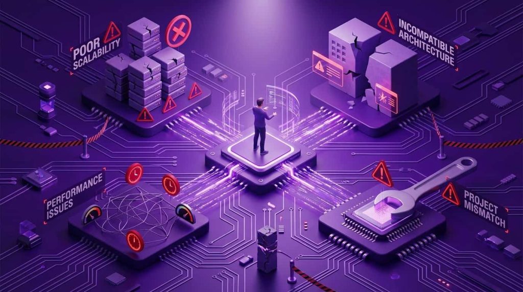 اشتباهات رایج در انتخاب زبان برنامه‌نویسی سایت