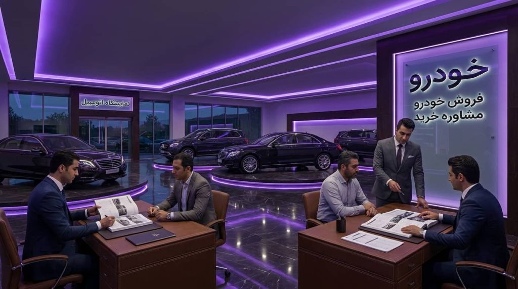 نمایشگاه خودرو بدون وب‌سایت