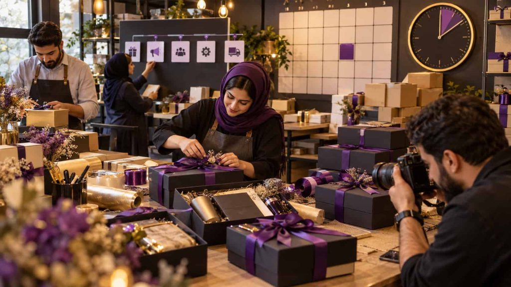 اجرای کمپین مناسبتی هدایای سازمانی
