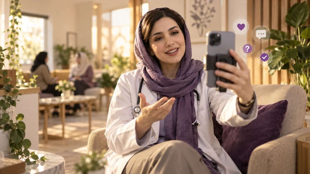 تعامل و اعتمادسازی در پیج پزشک