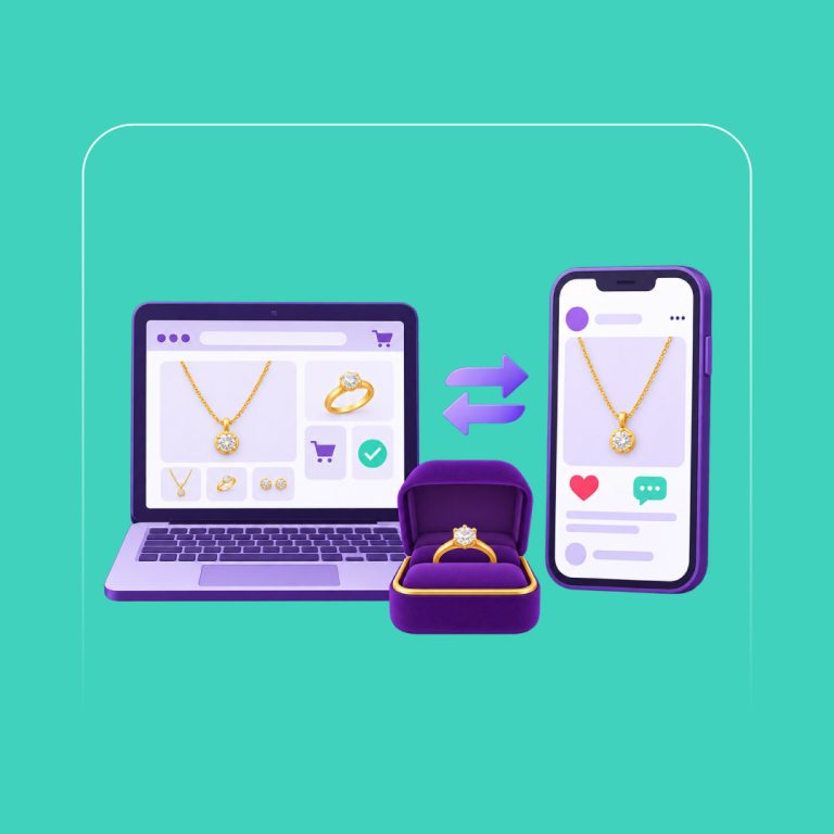 فروش زیورآلات در سایت بهتر است یا اینستاگرام؟