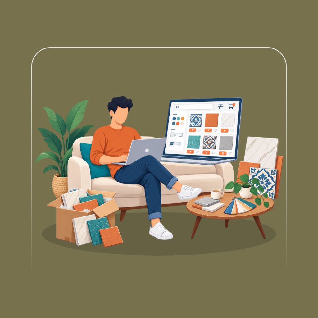 چگونه فروش اینترنتی کاشی و سرامیک را شروع کنیم؟