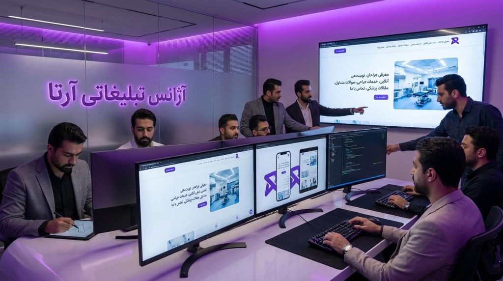 طراحی سایت جراحی