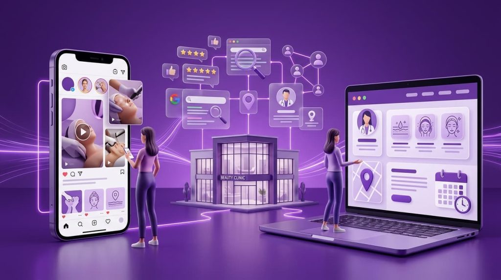 برای جذب مراجعه کننده سایت بهتر است یا اینستاگرام؟