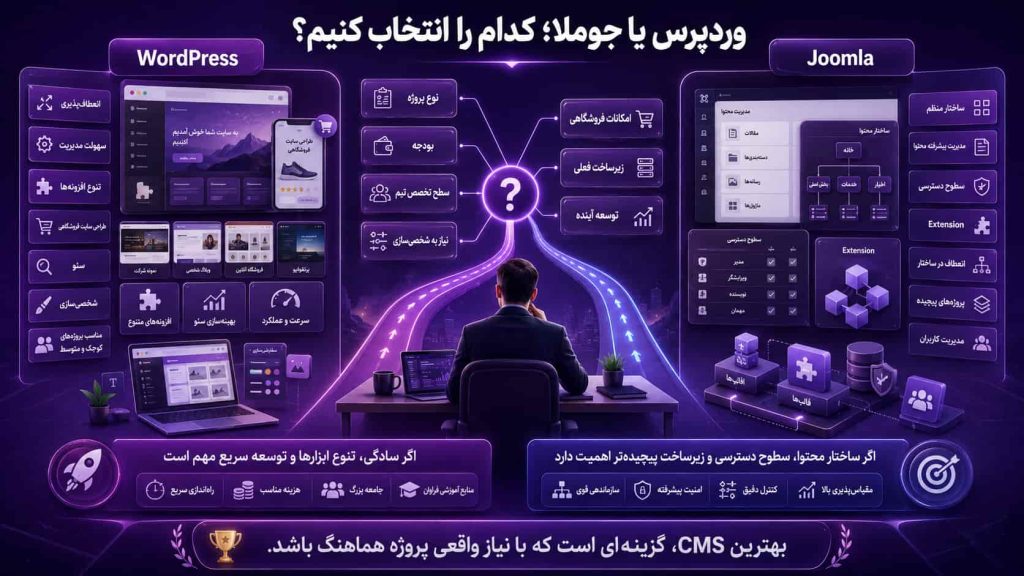 وردپرس یا جوملا