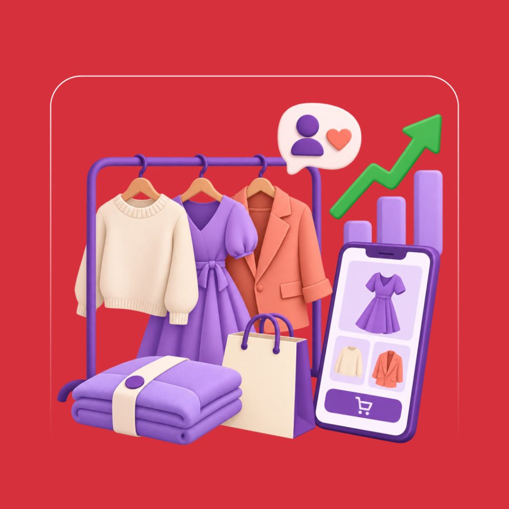 بازاریابی فروش لباس و پوشاک
