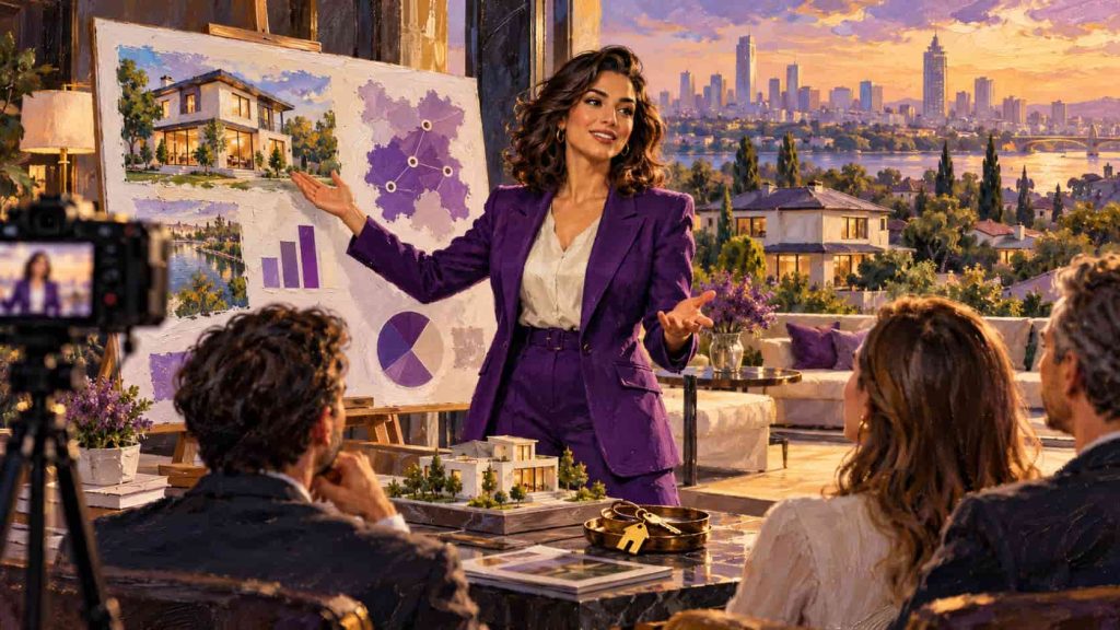 ایجاد برند شخصی برای مشاور املاک