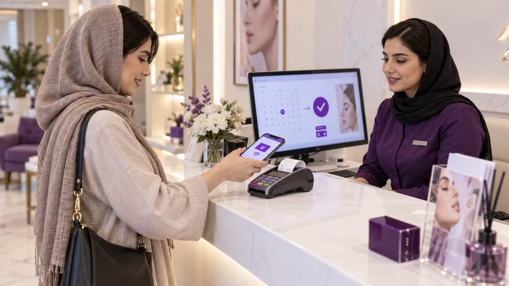 ارسال فوری تأییدیه نوبت کلینیک زیبایی