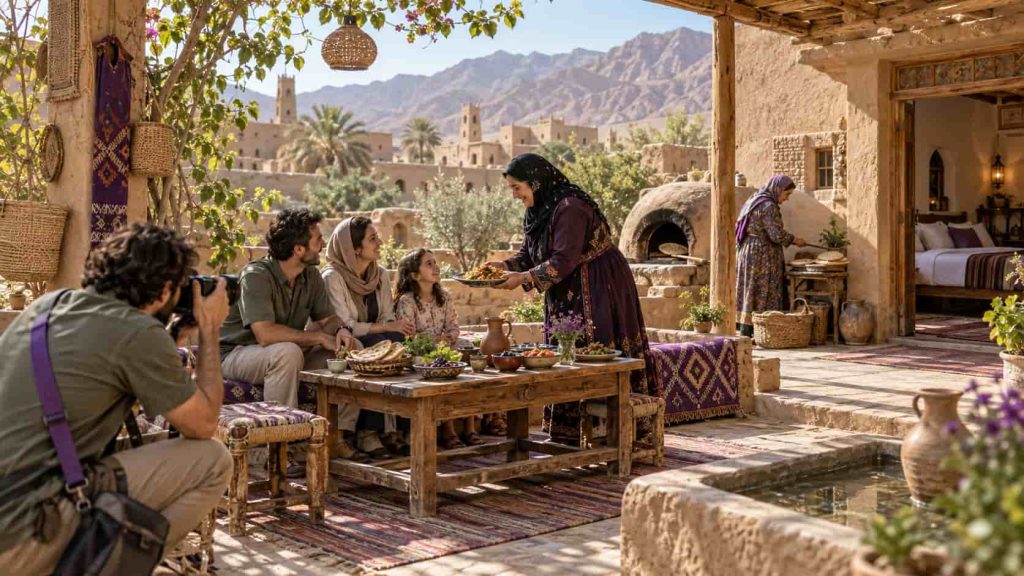 بازاریابی اقامتگاه بوم‌گردی و تجربه محلی