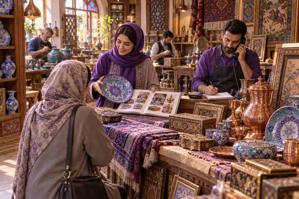 فروشگاه صنایعدستی بدون سایت