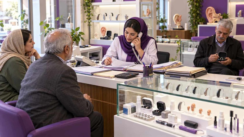 فروشگاه سمعک با نوبتدهی سنتی و بدون سایت