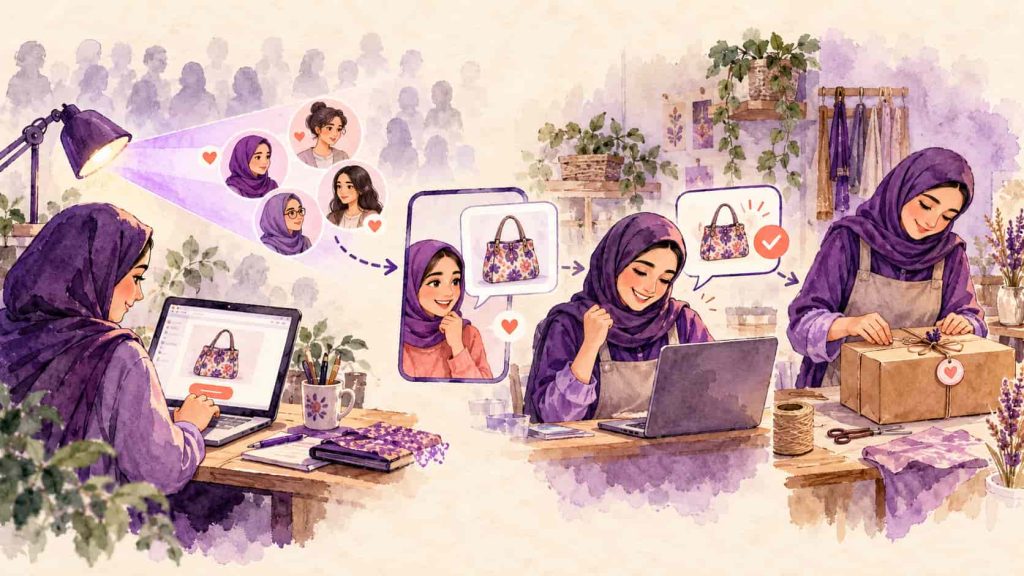 برای اولین مشتری، جذب هدفمند را آزمایش کنید